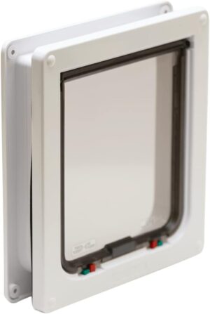 Cat Mate Katzenklappe 4-Wege-Verschluss für große Katzen B: 23.5 cm H: 25.2 cm weiss