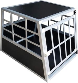 Merschbrock Trade GmbH Hundetransportbox S fürs Auto, Reisebox, Hundebox, Käfig, Transportbox