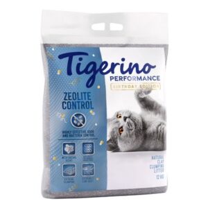 Tigerino Performance Zeolite Control Katzenstreu – Orchideenduft – Limitierte Edition