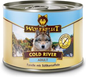 Wolfsblut – Cold River – 6 x 200 g – Forelle – Nassfutter – Hundefutter – Getreidefrei