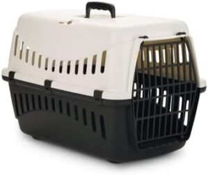 Transportbox Transportkäfig Tragebox für kleine Hunde und große Katzen 58x58x38cm